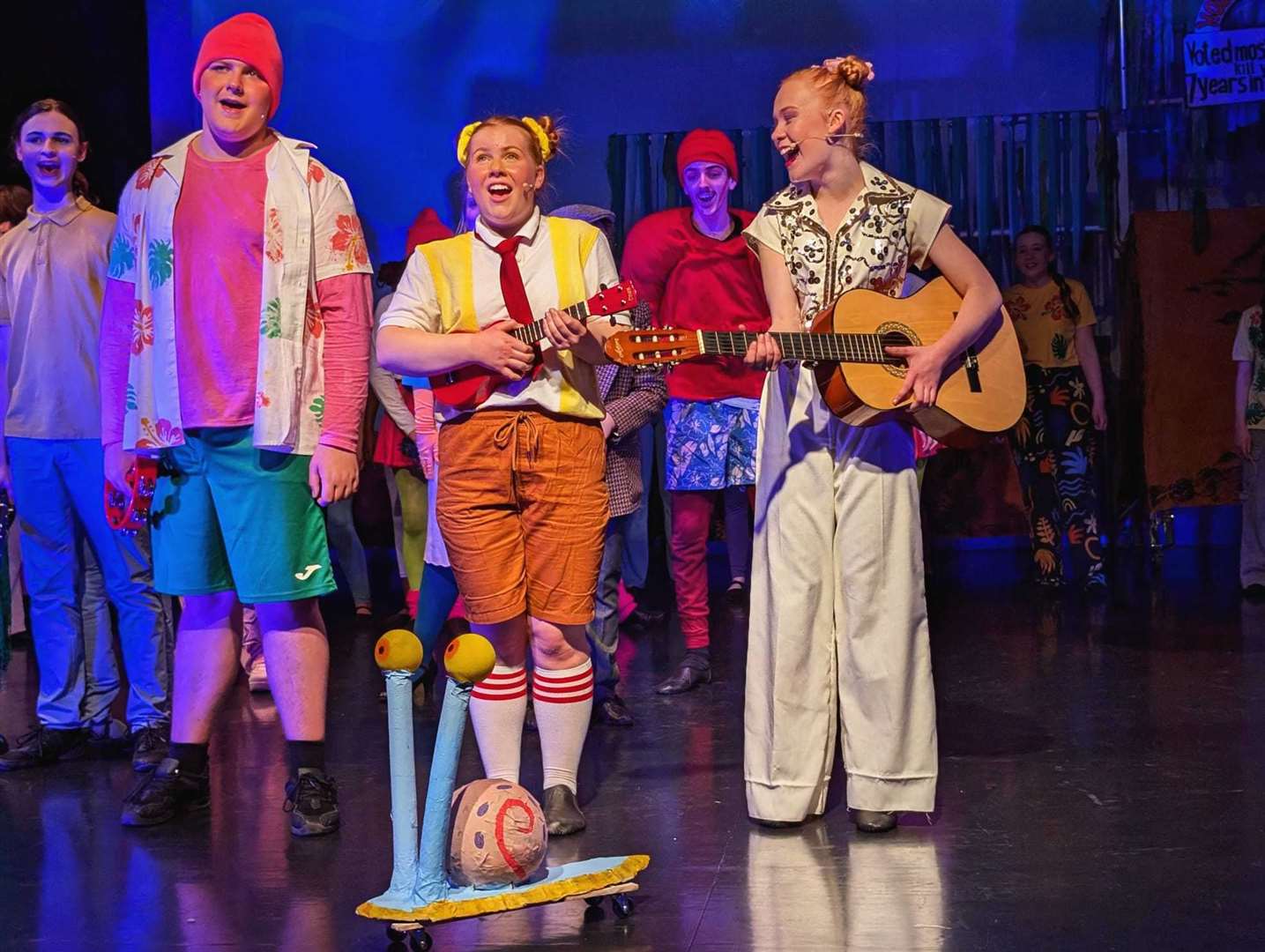 Walton Academy performed The SpongeBob musical