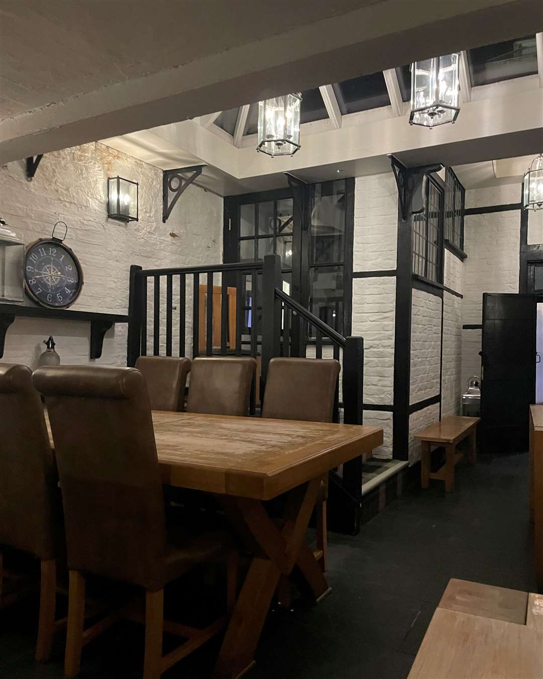 Inside Church Keys Wine Bar and Restaurant