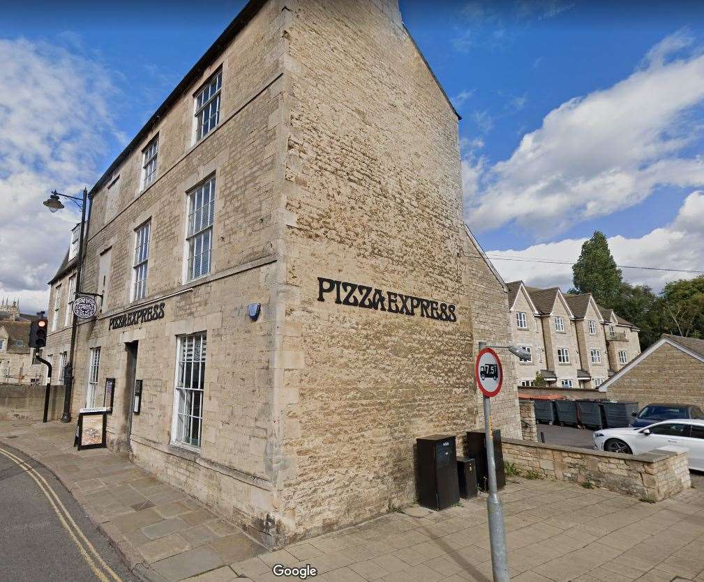 Pizza Express in Stamford. Photo: Google