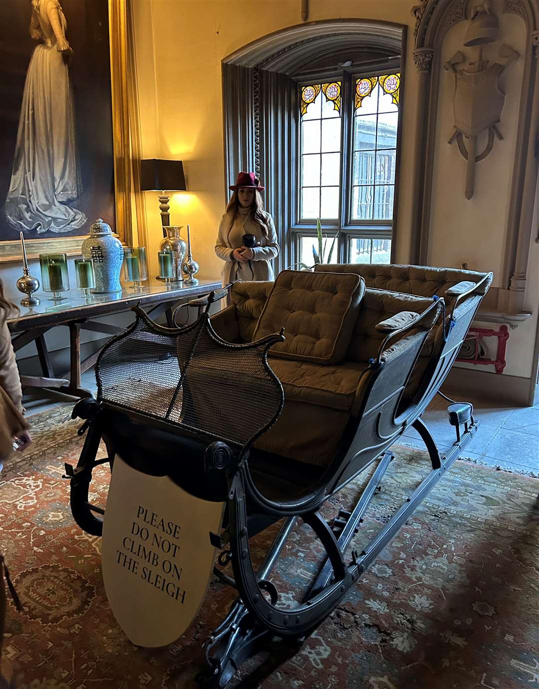 A traditional sleigh