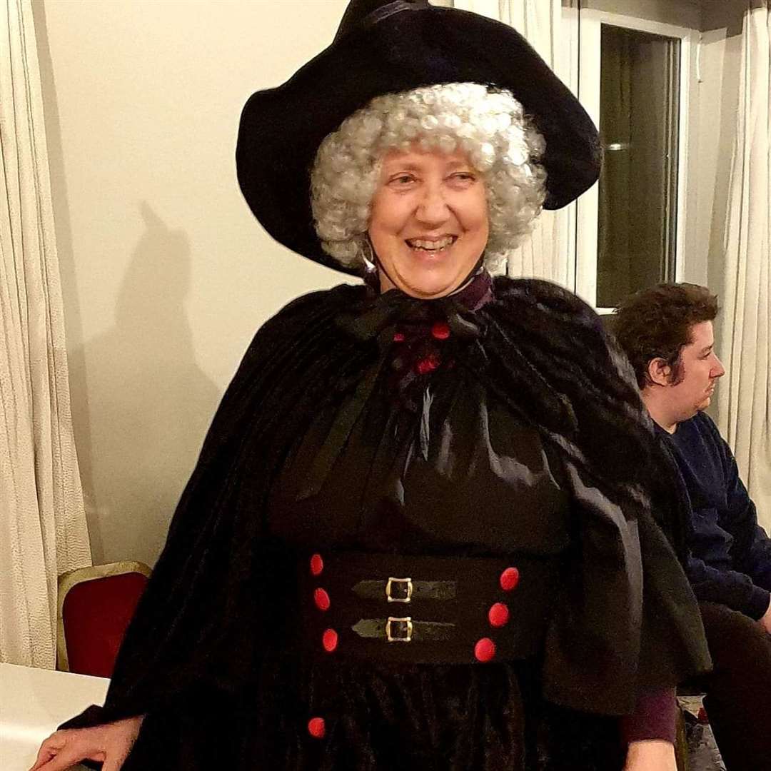 Barby Jenkins is playing Nanny Ogg in the Rutland Arts Theatre Society performance of Wyrd Sisters (63119703)