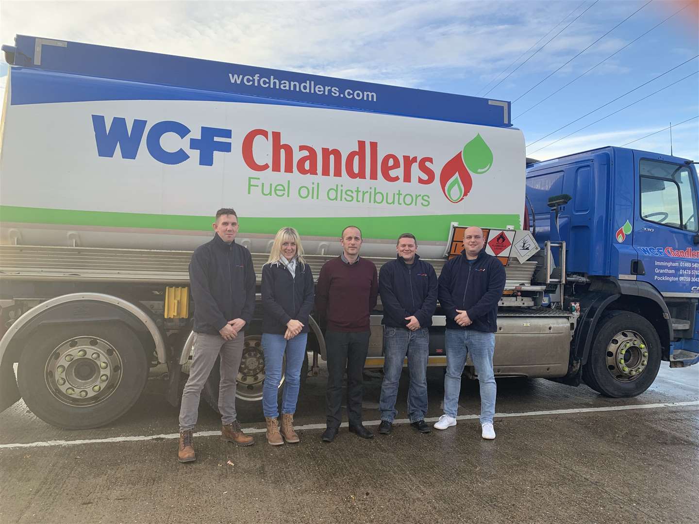 Pictured from left to right: Andy Baines, Sue Smith, Simon Wainwright, Gavin Atkinson and Ashley Wells (53400932)