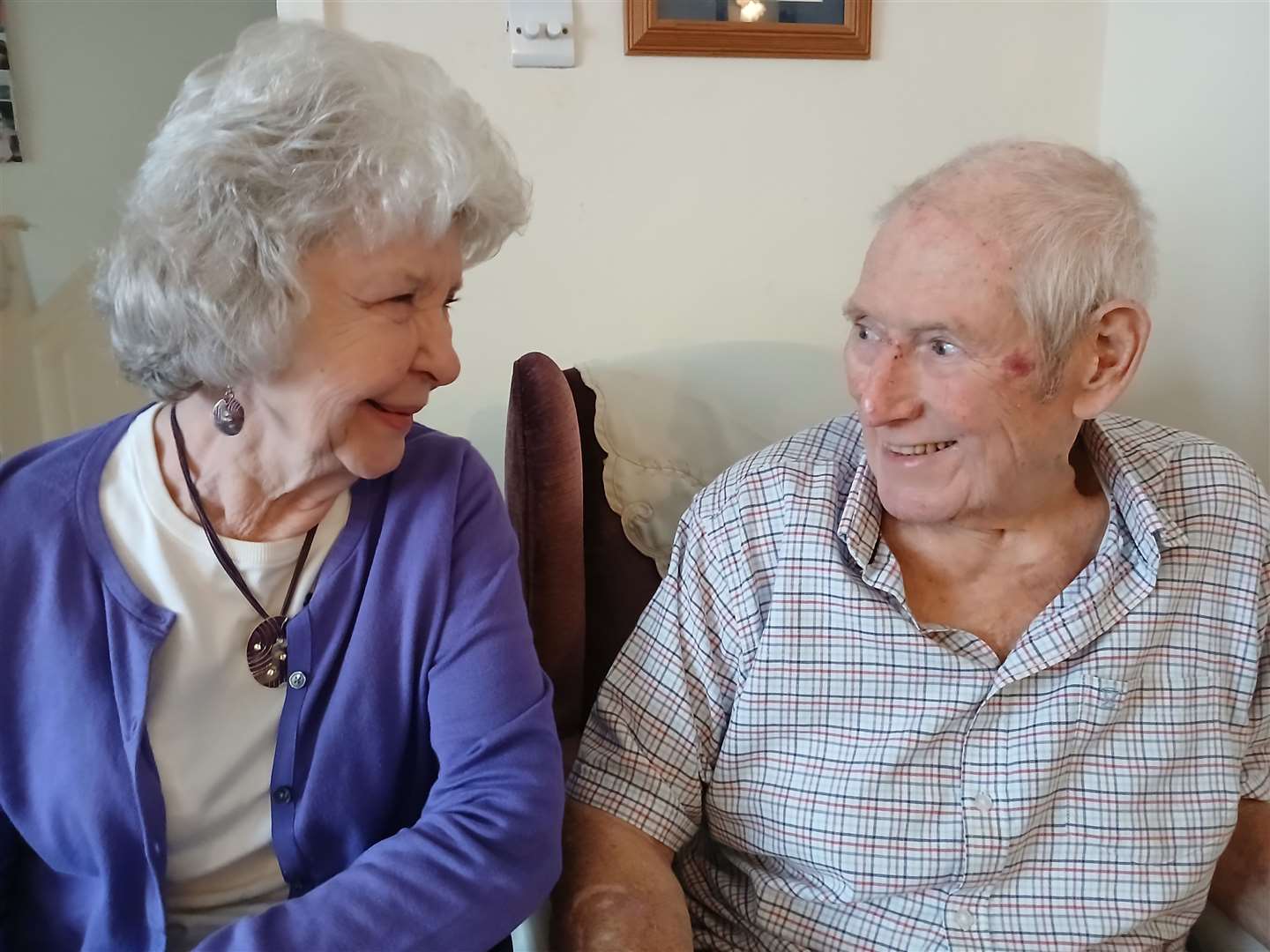 Theresa and Ray will celebrate their diamond wedding with family