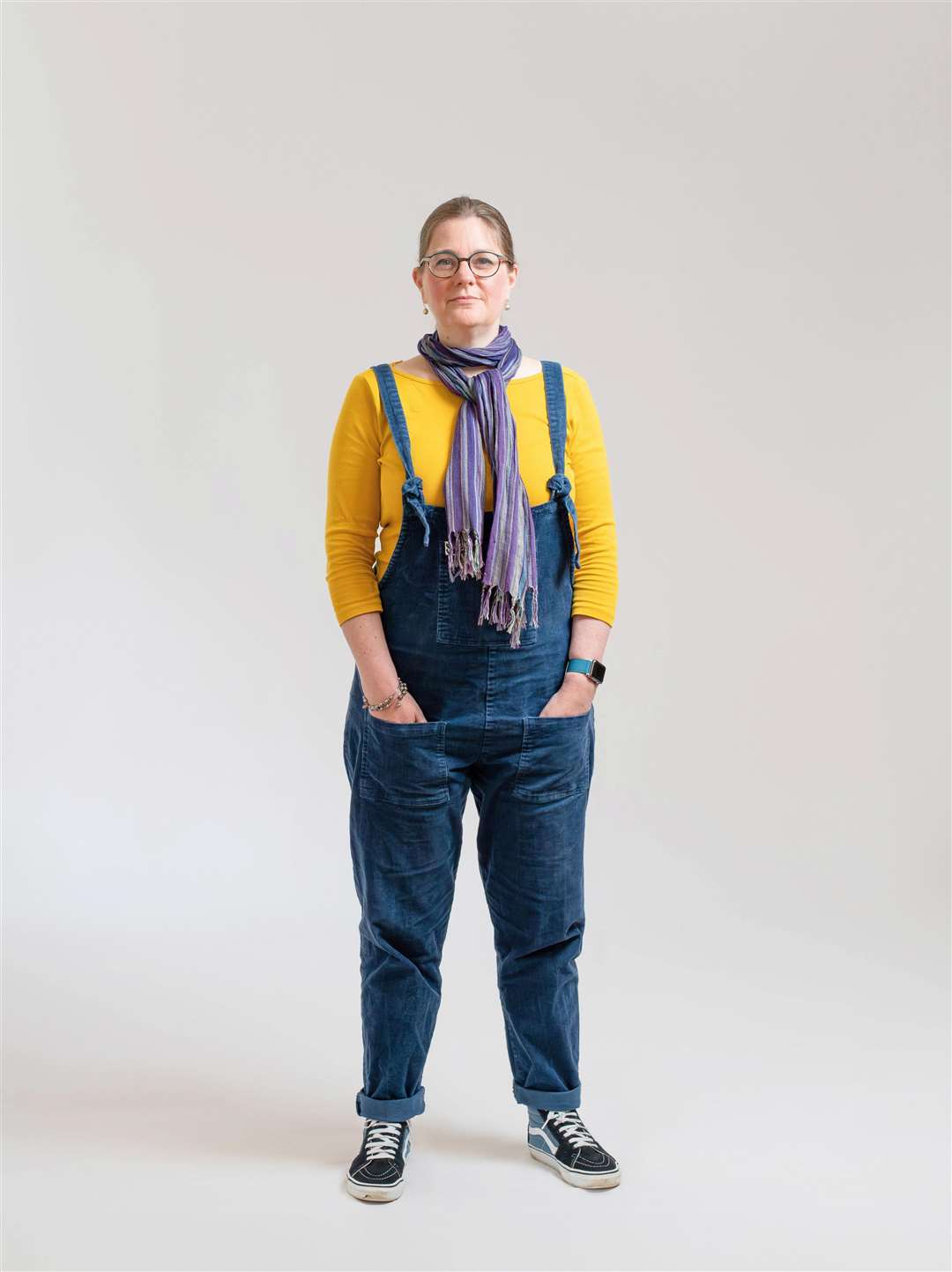 Member Miriam before their transformation. Photo: Fraser McGruer