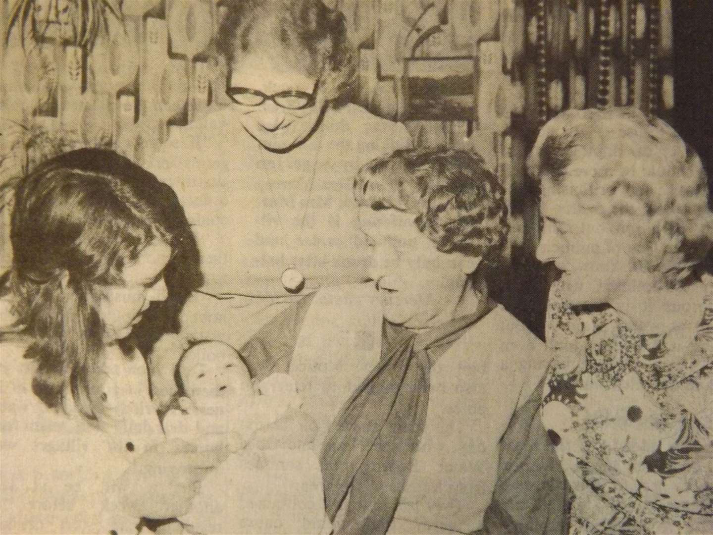 50 years ago: October 12, 1973 – Five generations celebrate a 21st birthday party in Uppingham on Monday. The party was for Mrs Ingrid Williamson, who lives with her mother, Mrs Cissie Schulz (40), at Gerard Court. Also present were Mrs Williamson's grandmother, Mrs Gladys Drew (59) and her great grandmother, Mrs Margaret Dumford (79). Completing the five generations was eight-week-old Emma Louise, Mrs Williamson's daughter.