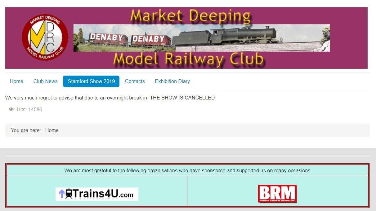 An online notice (10580271)