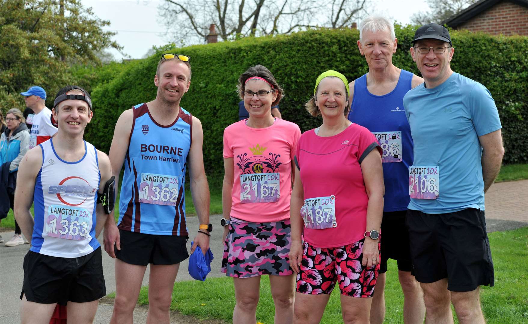 Runners from Bourne