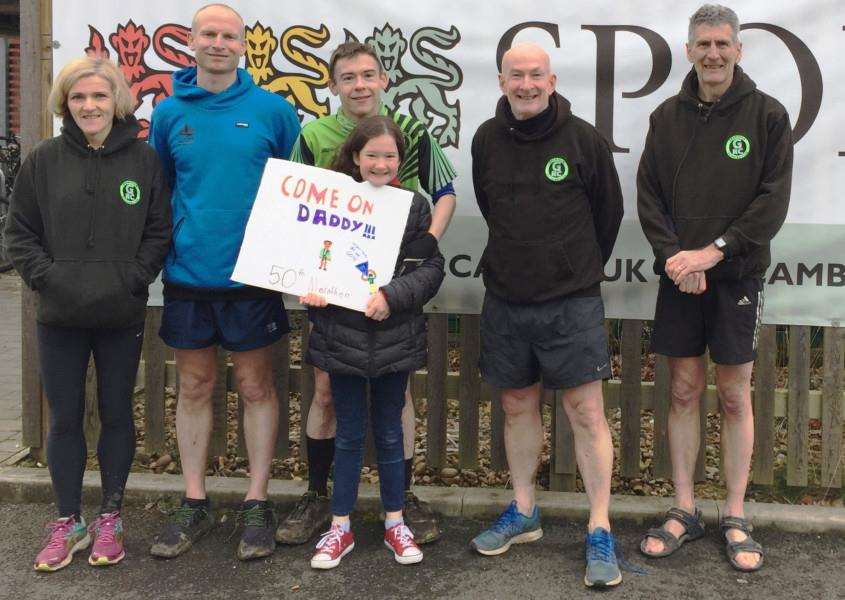 Grantham Running Club at Cambridge.