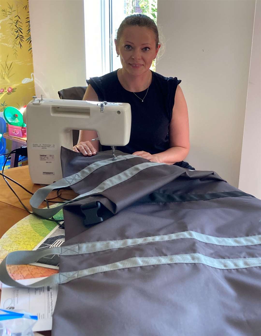 Liliya Natalchenko is leading the stretcher-making campaign for Ukraine