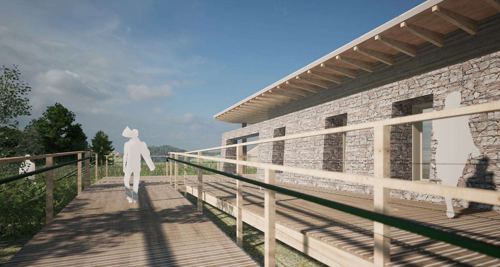 A visual of the new army cadet centre at Beckingham.