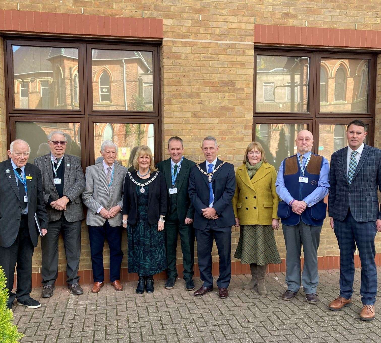 Councillors gather to celebrate the 50th anniversary of the formation of South Holland District Council
