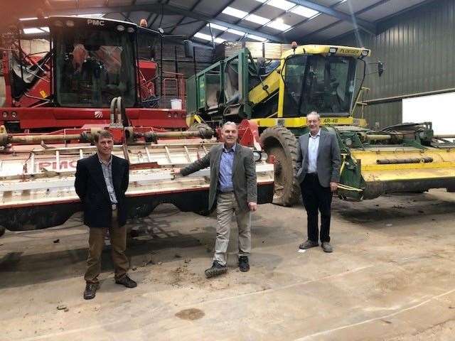 AHDB petitioners Simon Redden, Peter Thorold and John Bratley