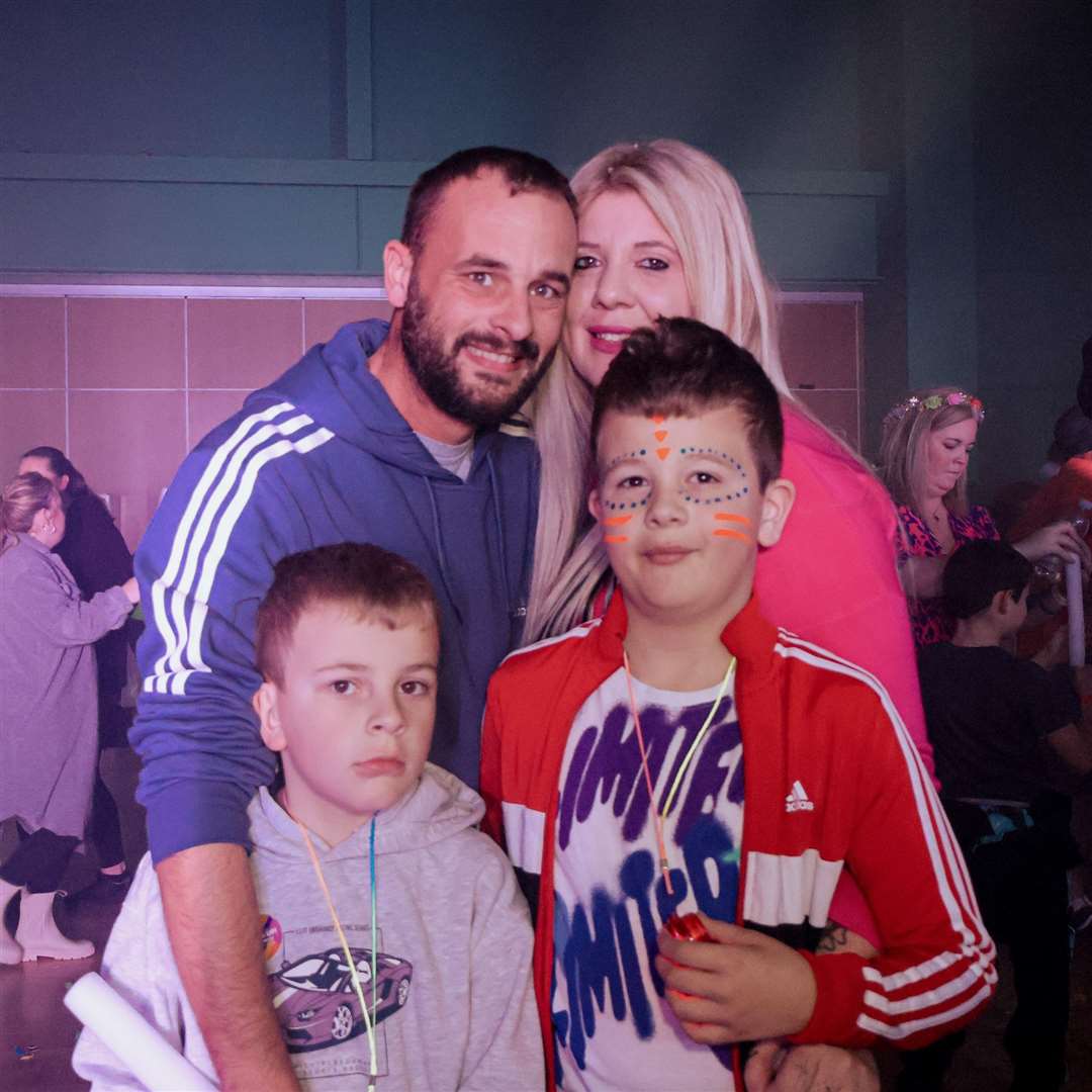 Families came together to rave. Photo: HB Creative Solutions