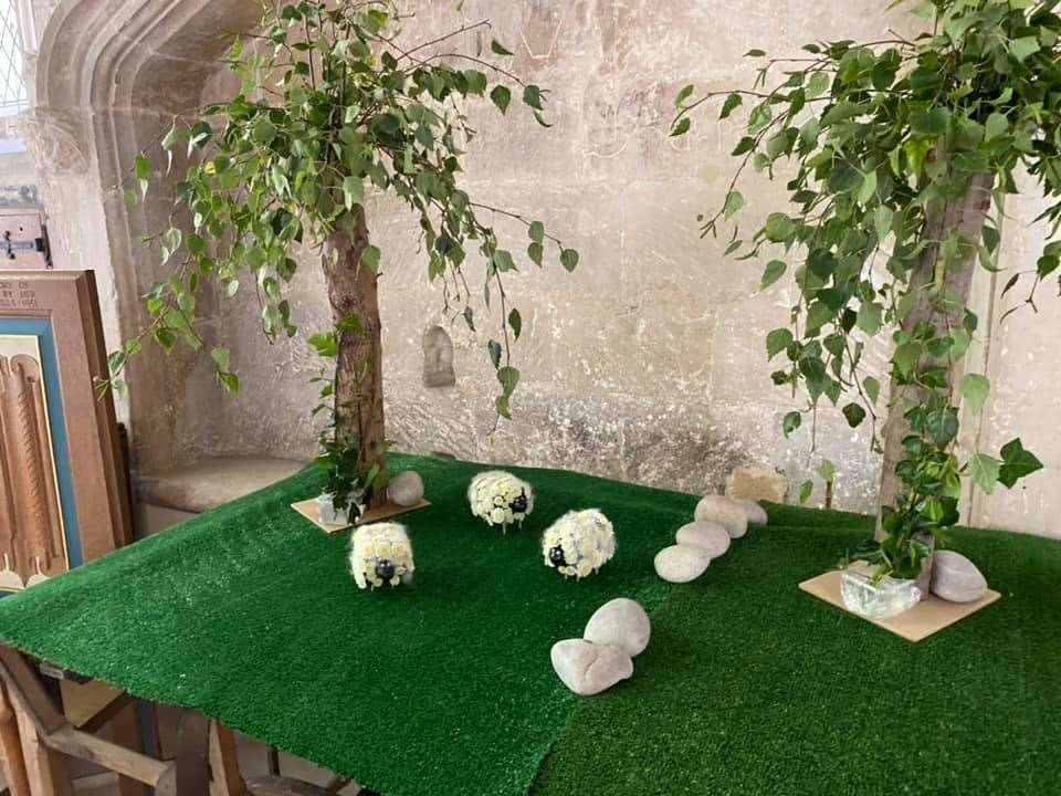 Flower festival at St Swithun’s Church, Long Bennington (50716452)