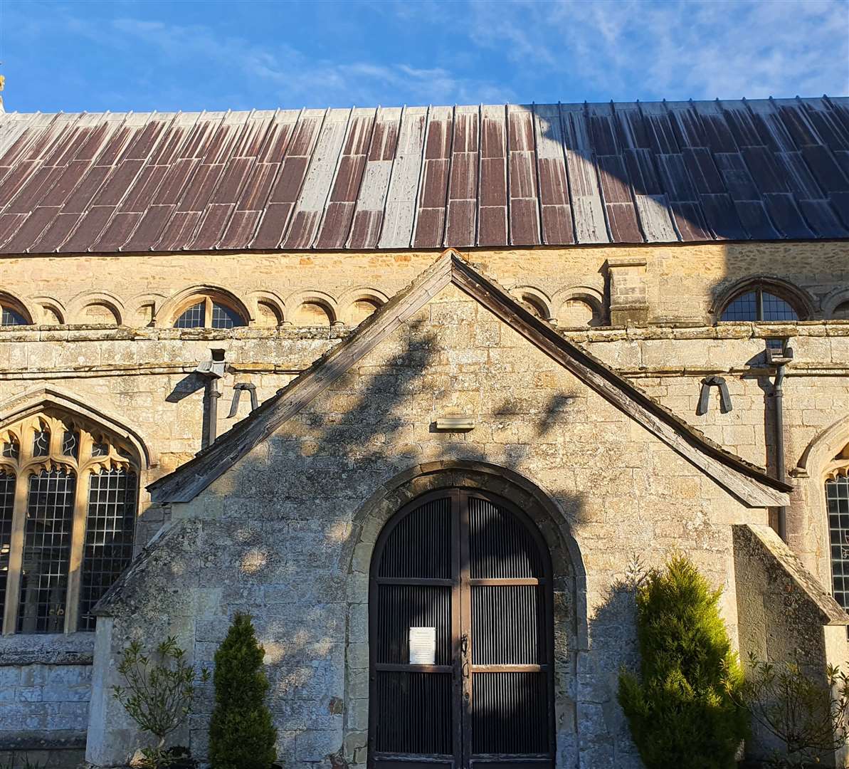 An application for planning to fix the South Aisle roof has been made to South Holland District Council. PHOTO: JENNY BEAKE