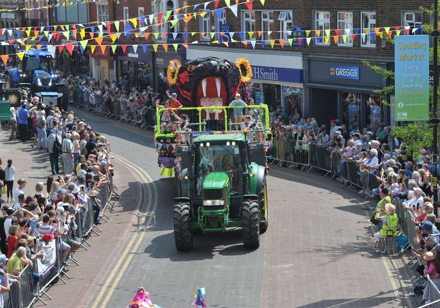 The iconic Eye of the Tiger float, submitted by Bakkavor, PHOTO: CHRIS LOWNDES