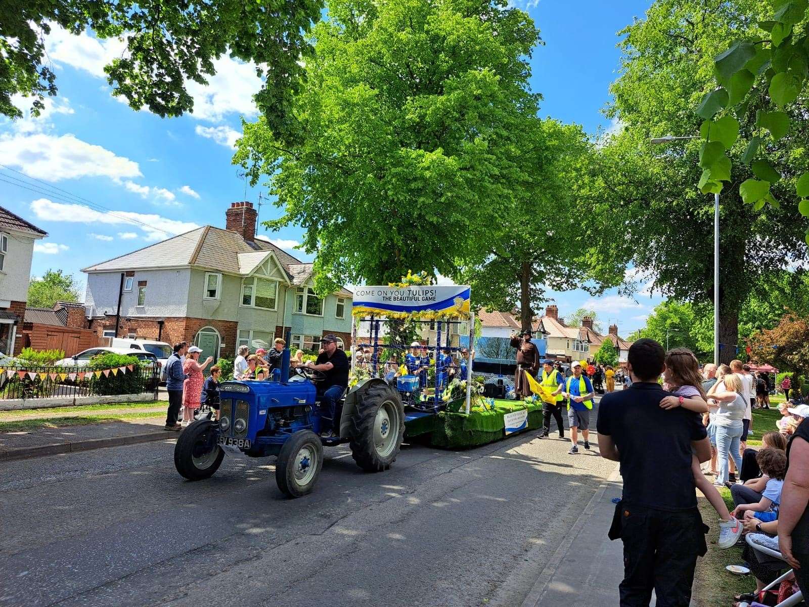 The Spalding United float