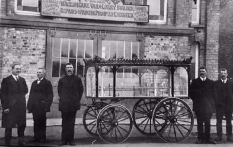 Long Sutton and District Civic Society appealed for a home for this hand drawn hearse. PHOTO: SUBMITTED