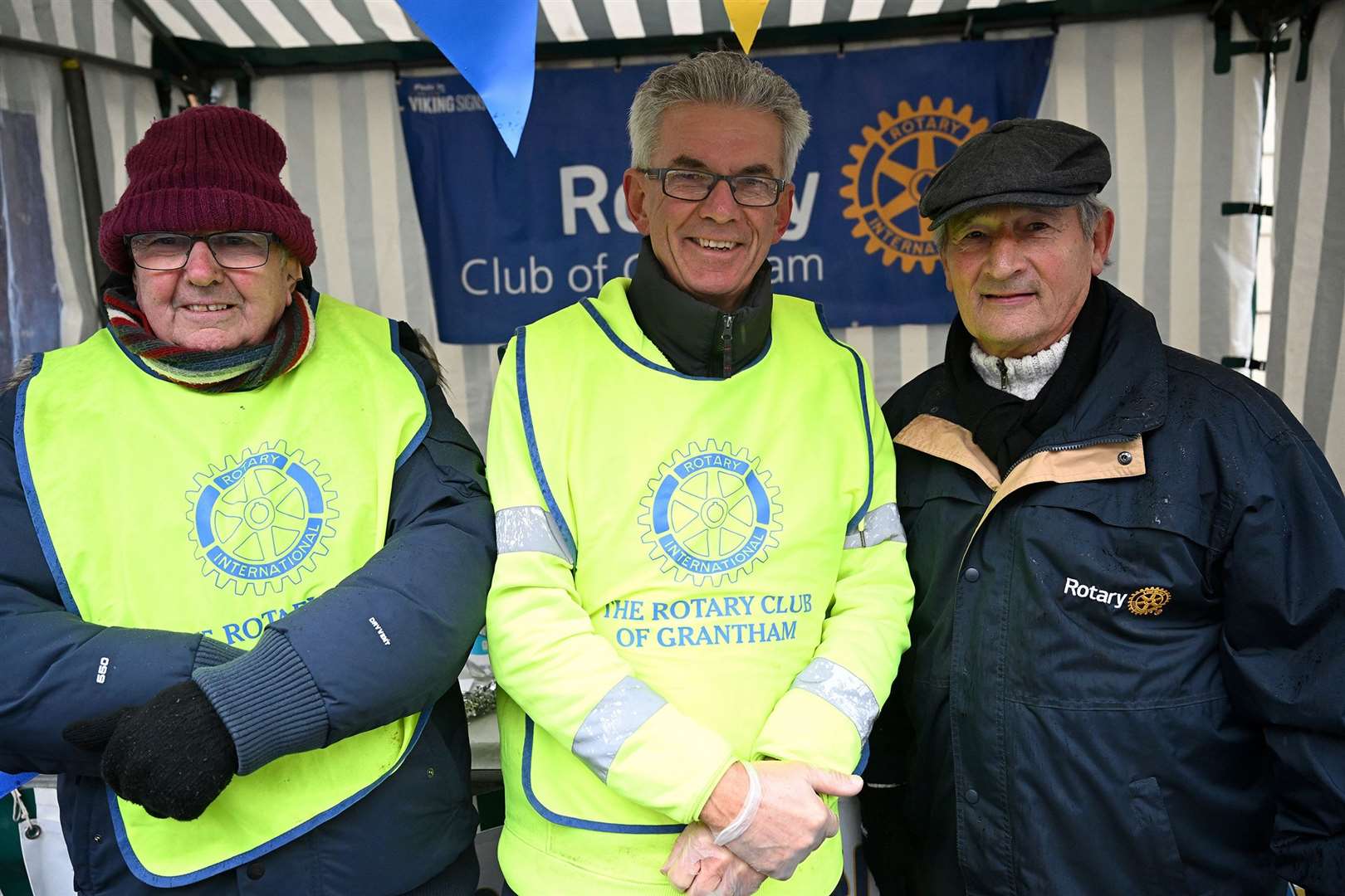 Members of the Rotary Club of Grantham.