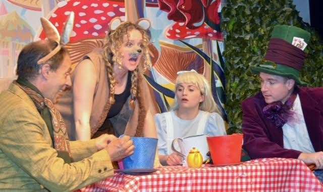 Alice in Wonderland will be performed in the afternoon.