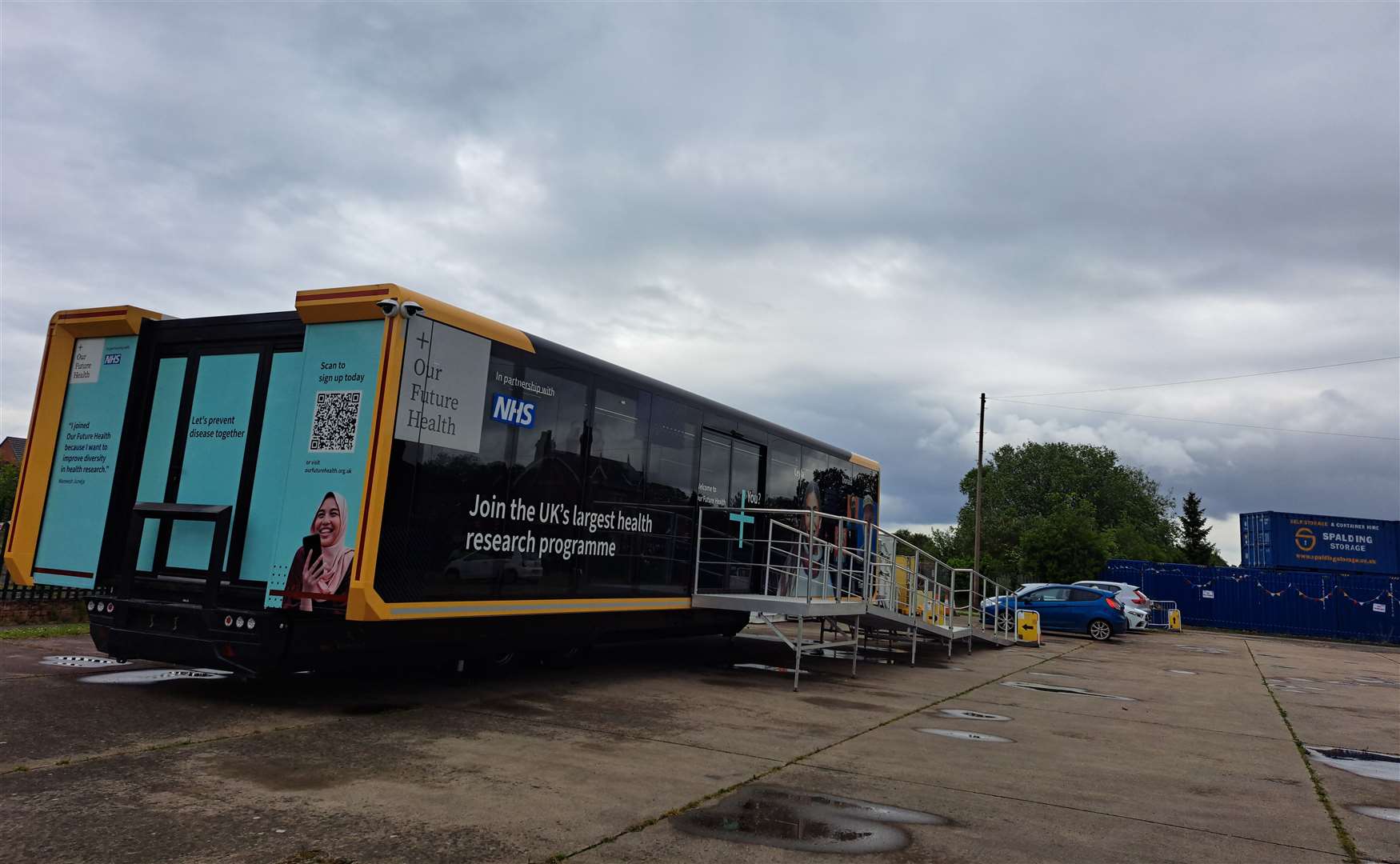 The Spalding mobile clinic