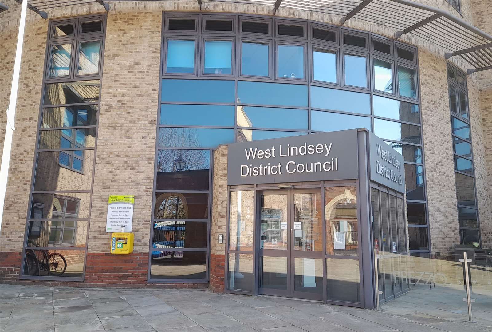 West Lindsey District Council offices in Marshall's Yard, Gainsborough