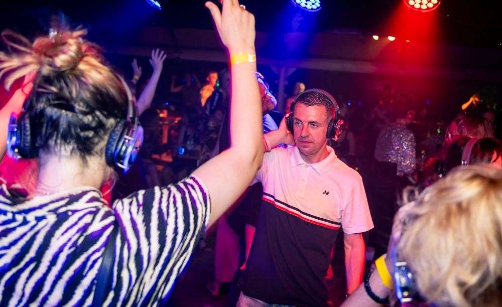 Join the fun at Grantham College Refectory with a silent disco experience. Photo: Supplied