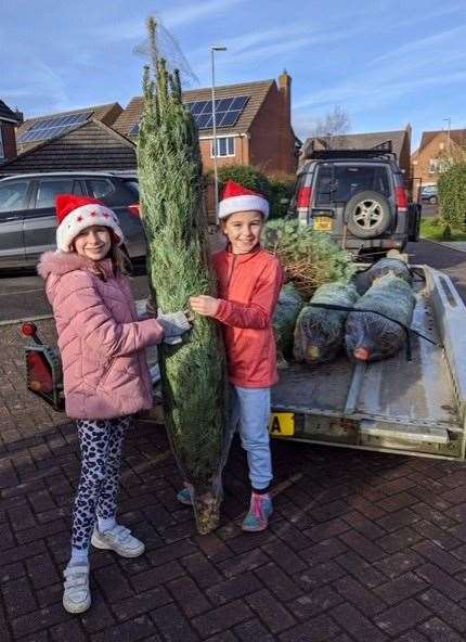 Oakham All Saints Scout Group is hosting a Christmas tree delivery and recycling service