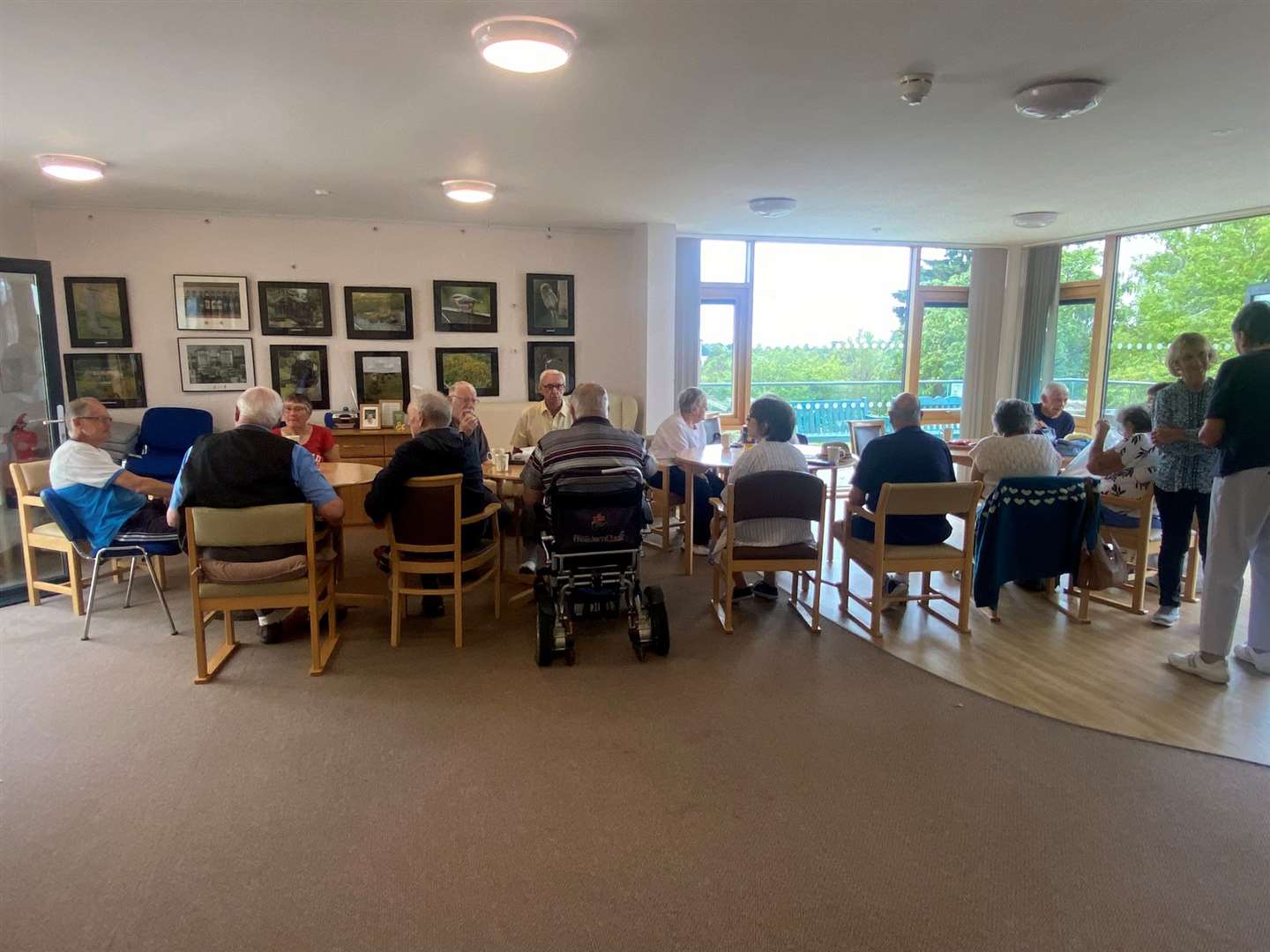 The coffee mornings are a popular event for the centre.