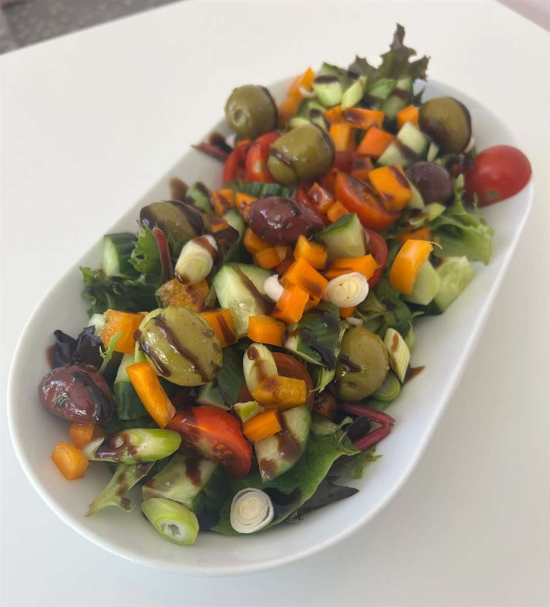 Different salads will be on the menu