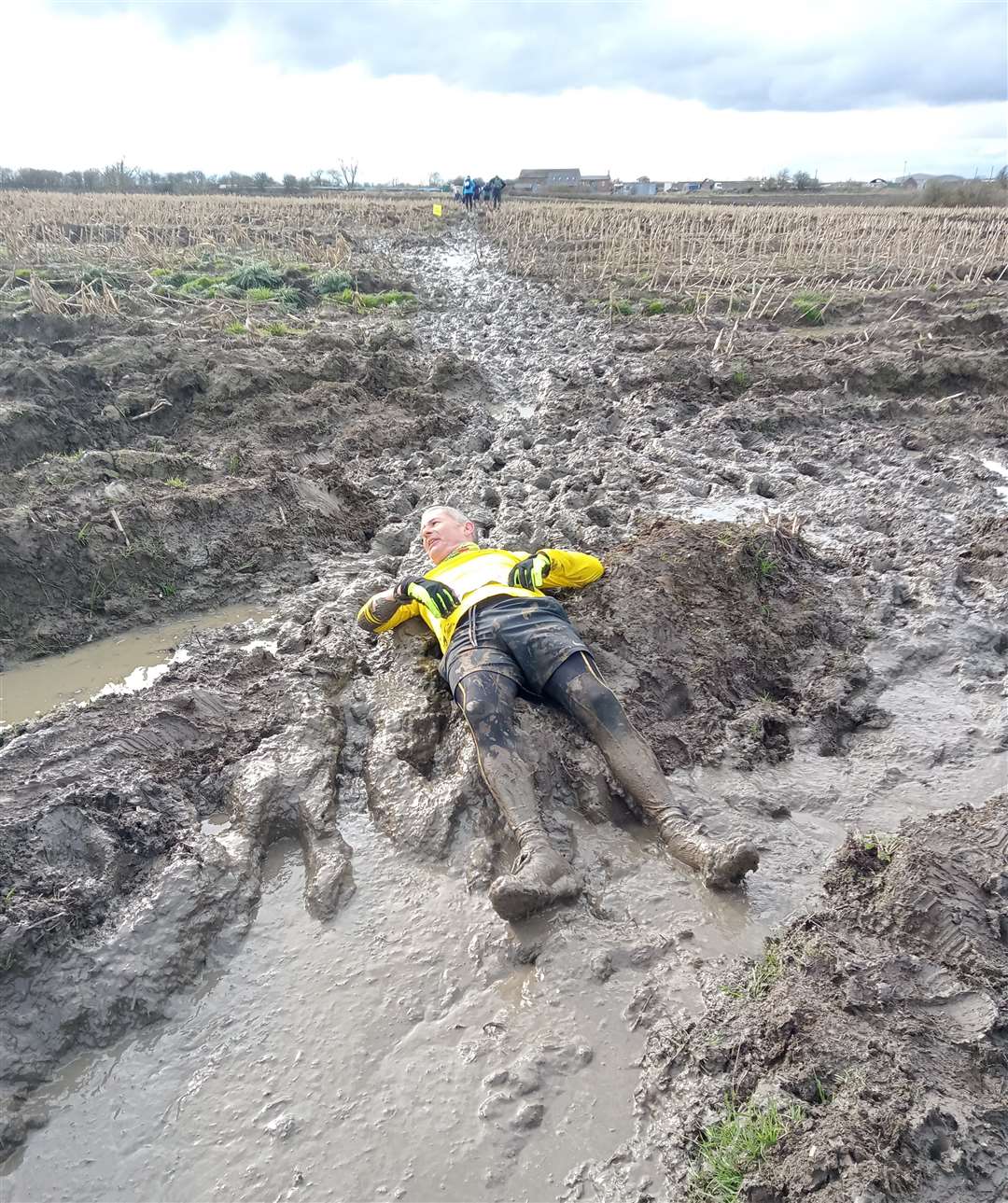 Mud is a big part of the challenge - and the fun
