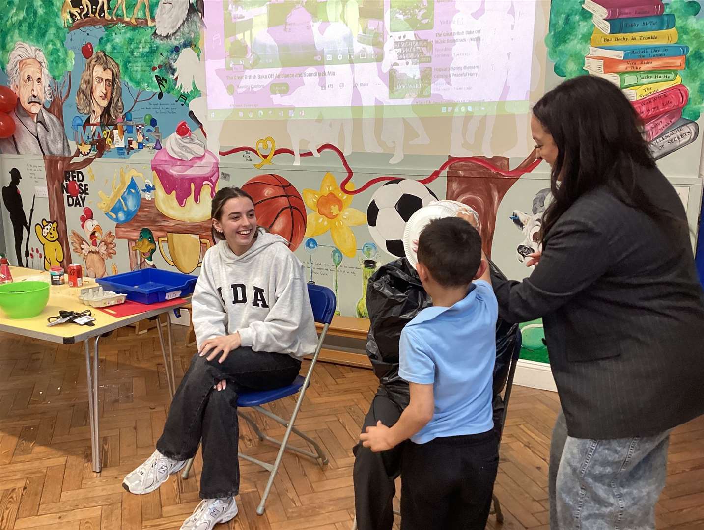Buckminster Primary School staff and children had a fun-filled day on Comic Relief.