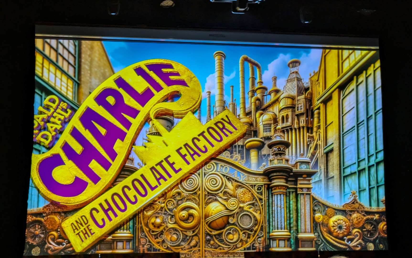 The set of Charlie and the Chocolate Factory.