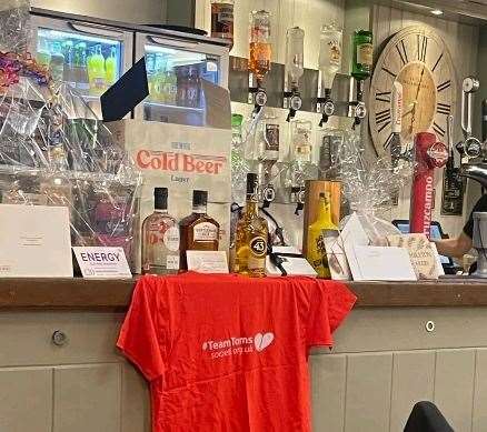 Many local business donated raffle prizes