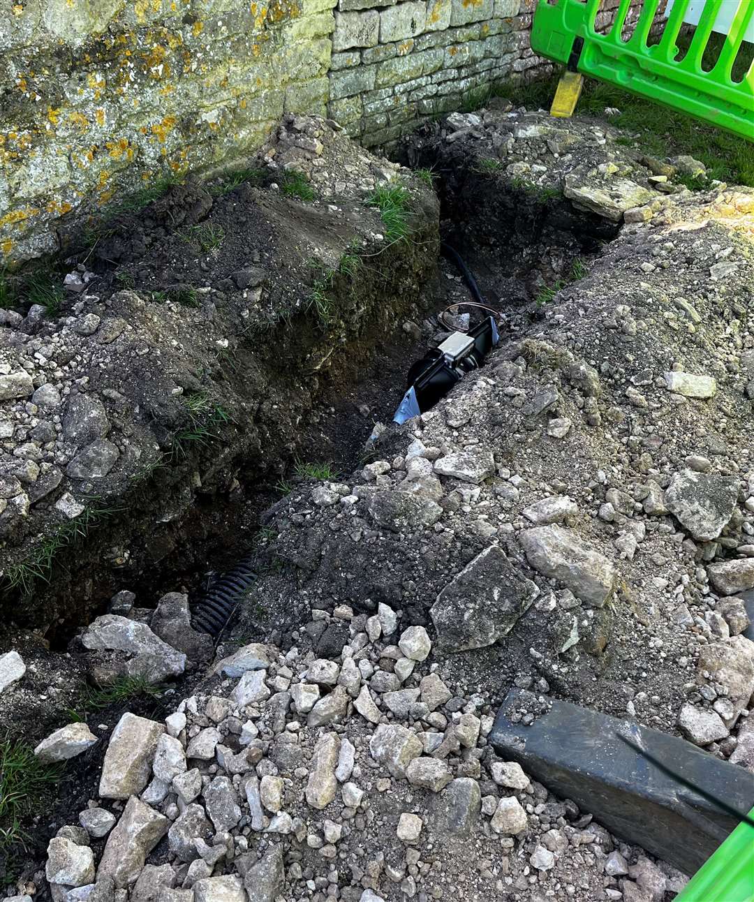Work was being done by National Grid