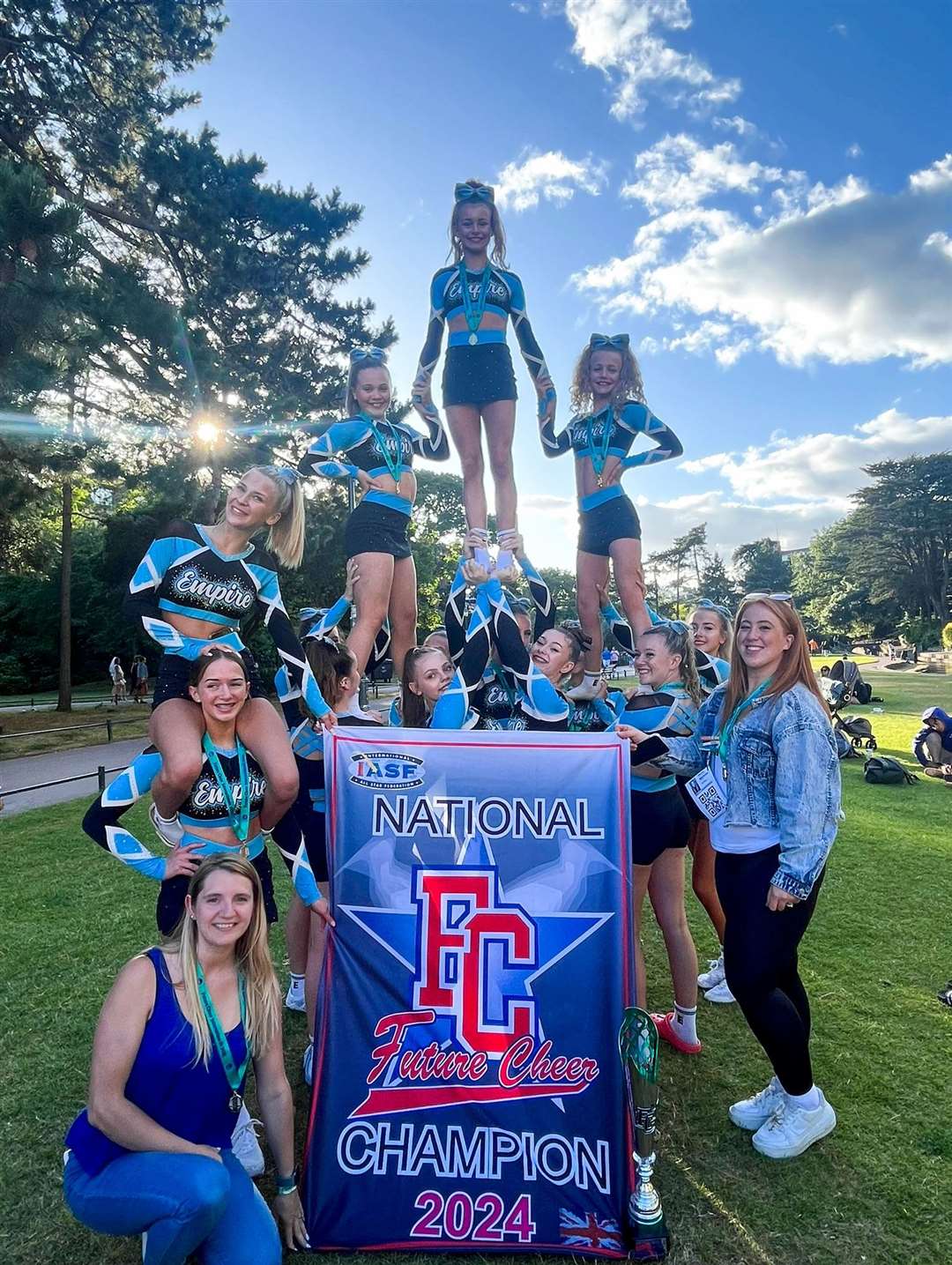 Spalding Empire Elite head coach praises team success in Future Cheer