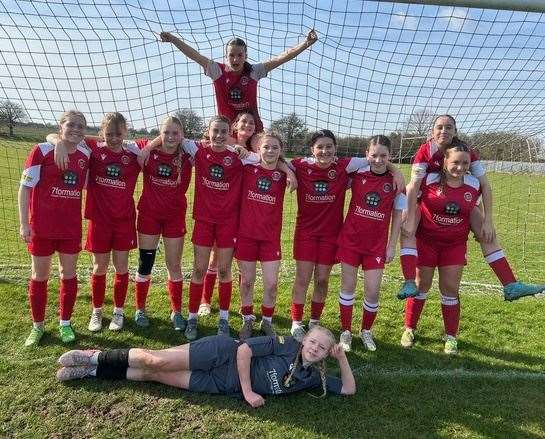 Stamford Under 14 Girls.