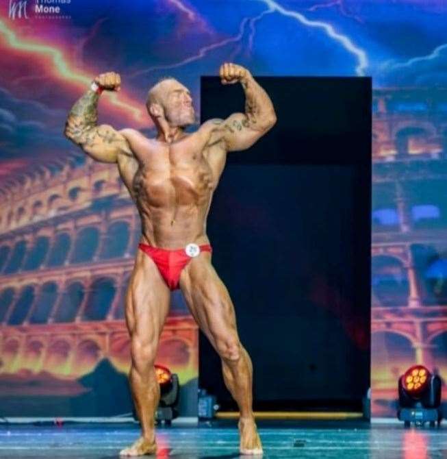 Rob won the over 40s and under 75 kilo category in last year's championship