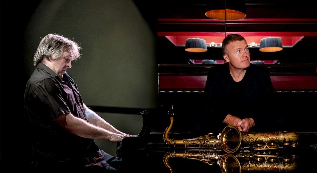 Jazz pianist Huw Warren and saxophonist Iain Ballamy will perform together in Uppingham on April 13