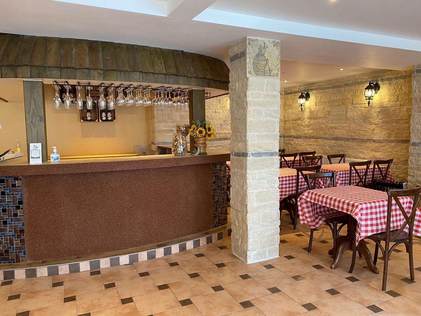 The restaurant will seat about 50 diners when able to open after Covid restrictions are eased. Photo: Il Mulino