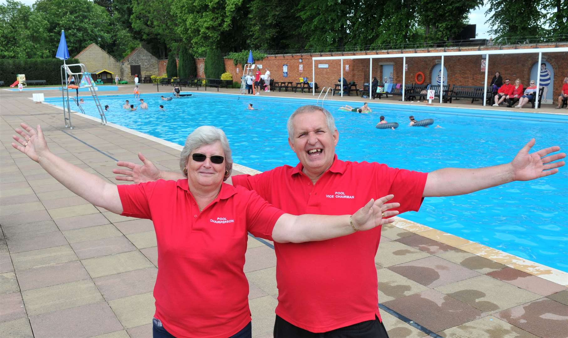 Mandy Delaine-Smith and Paul Pevill. Photo: Chris Lowndes