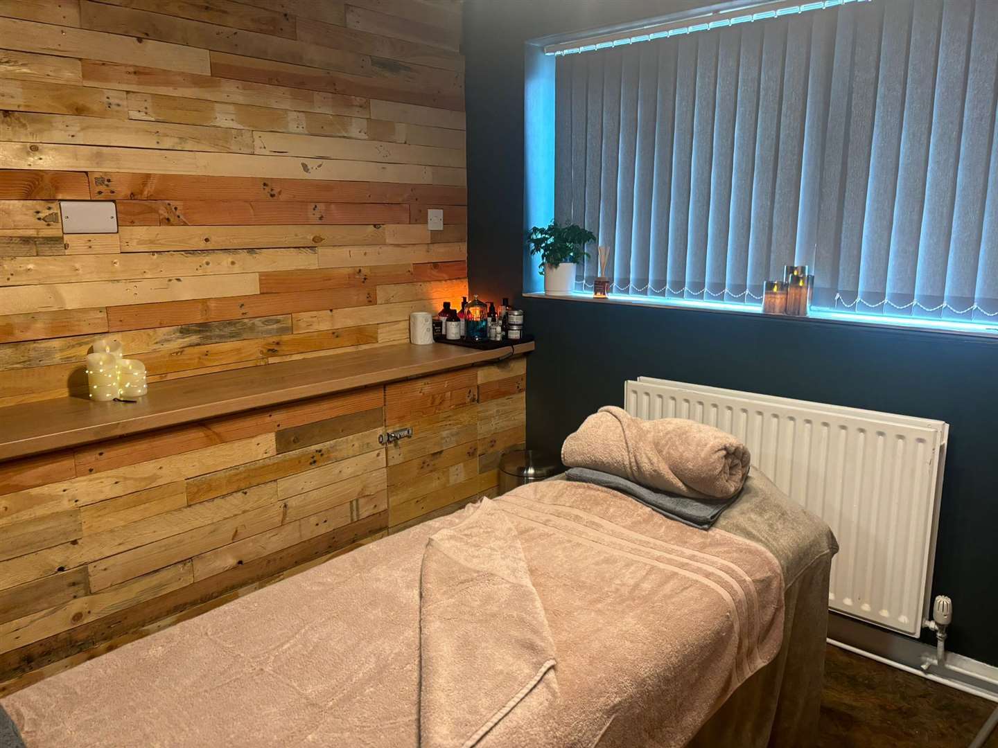 One of the treatment rooms.