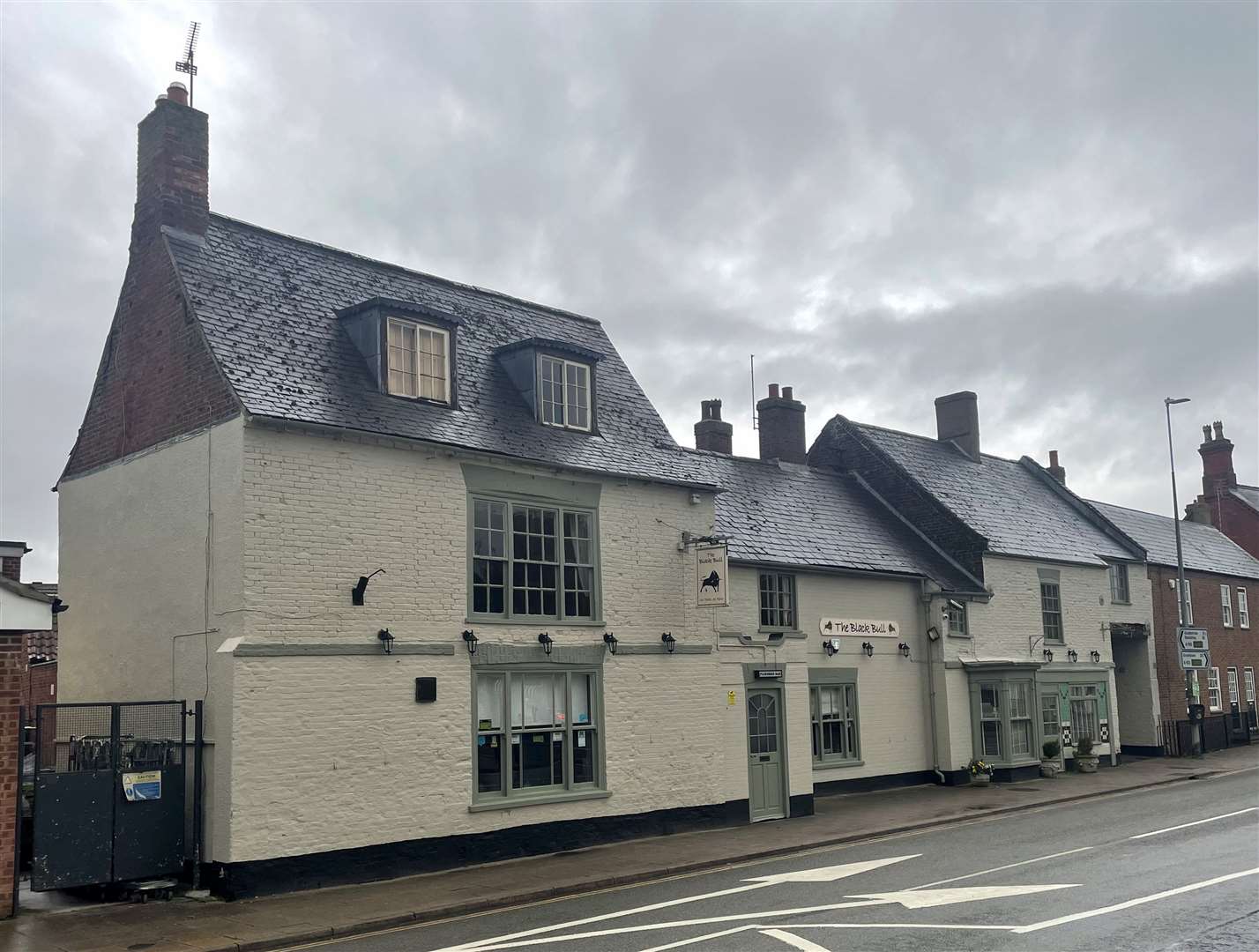 The Black Bull in Donington. Thanks to the LincsOnline team for sharing a file photo. The night-time one I took was ruined by glaring lights and cars stuck at traffic lights outside.