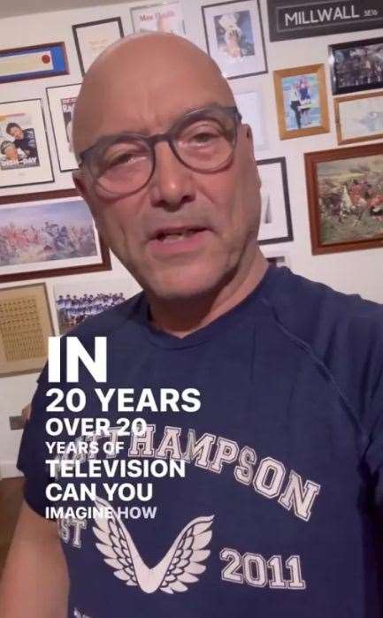 Gregg Wallace. Photo: Instagram