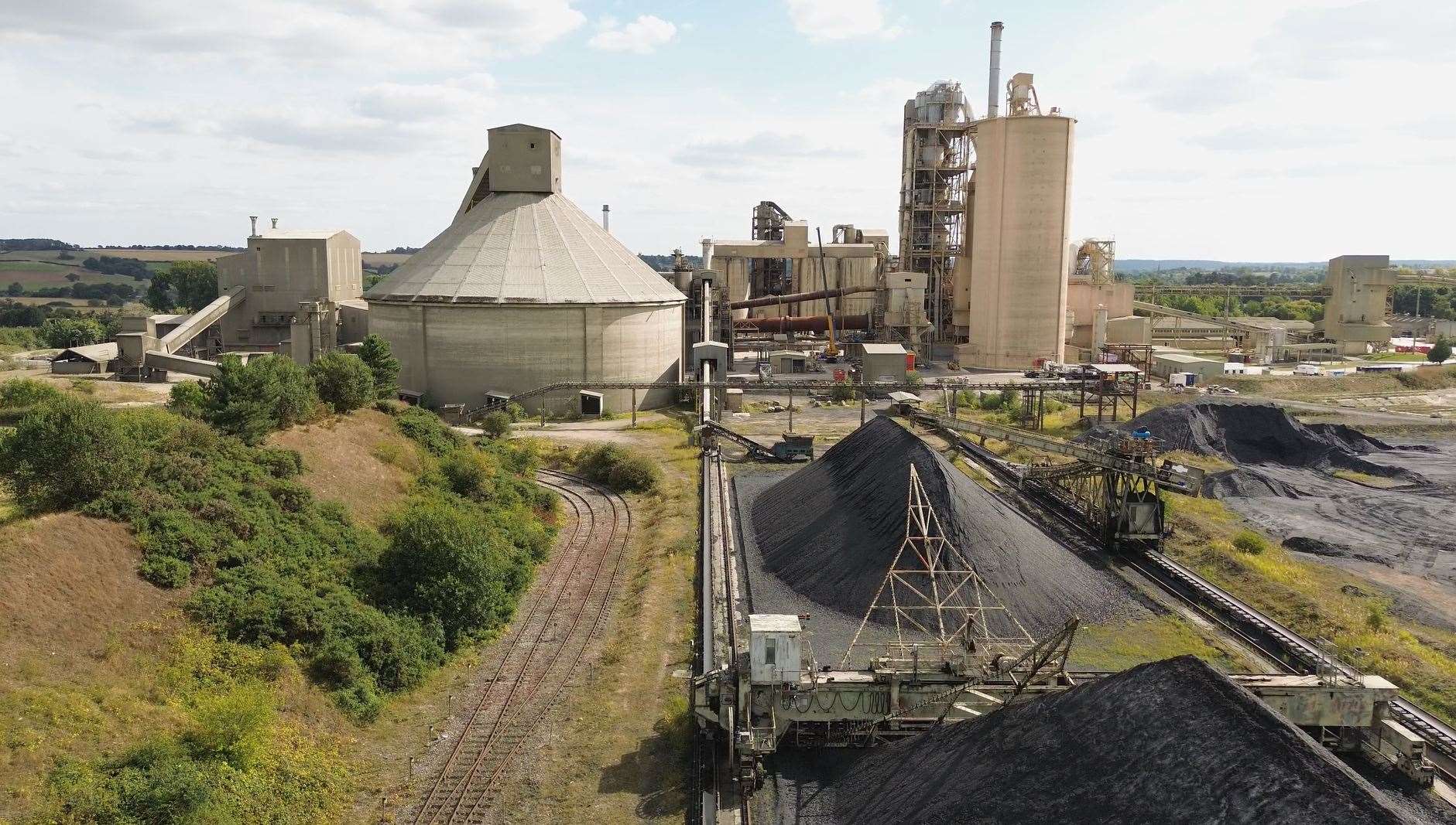The cement works in Ketton