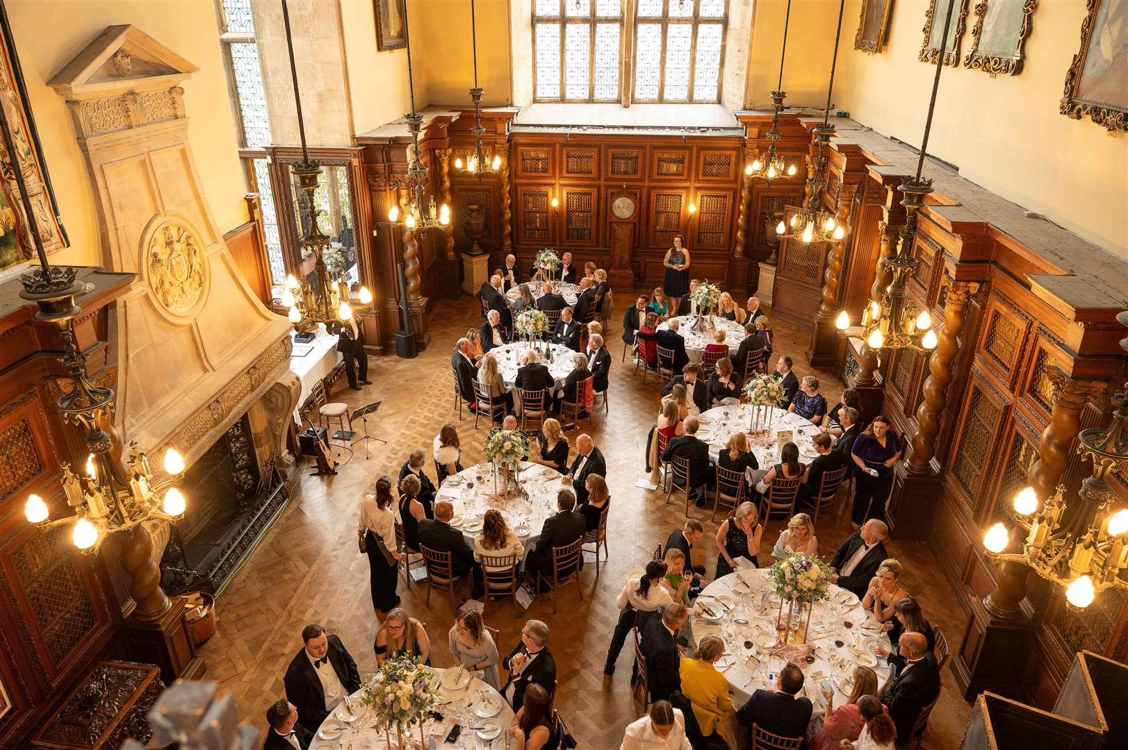 Burghley House was the venue for Sue Ryder's Spring Ball