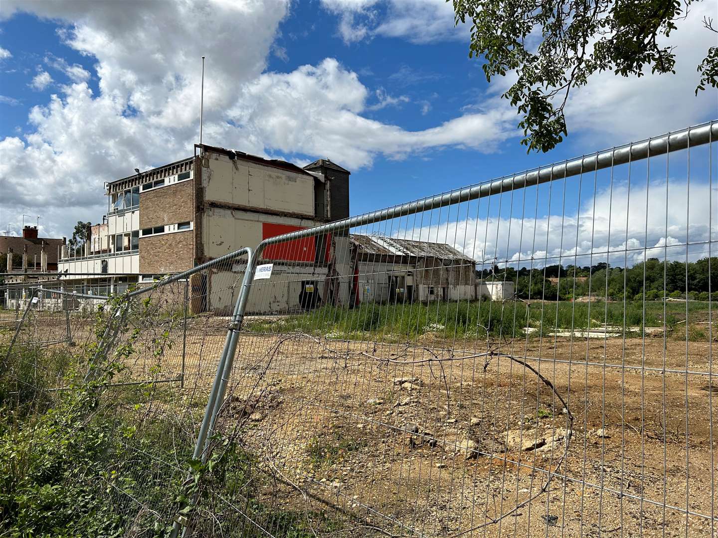 How the St Martin's Park development looks this month