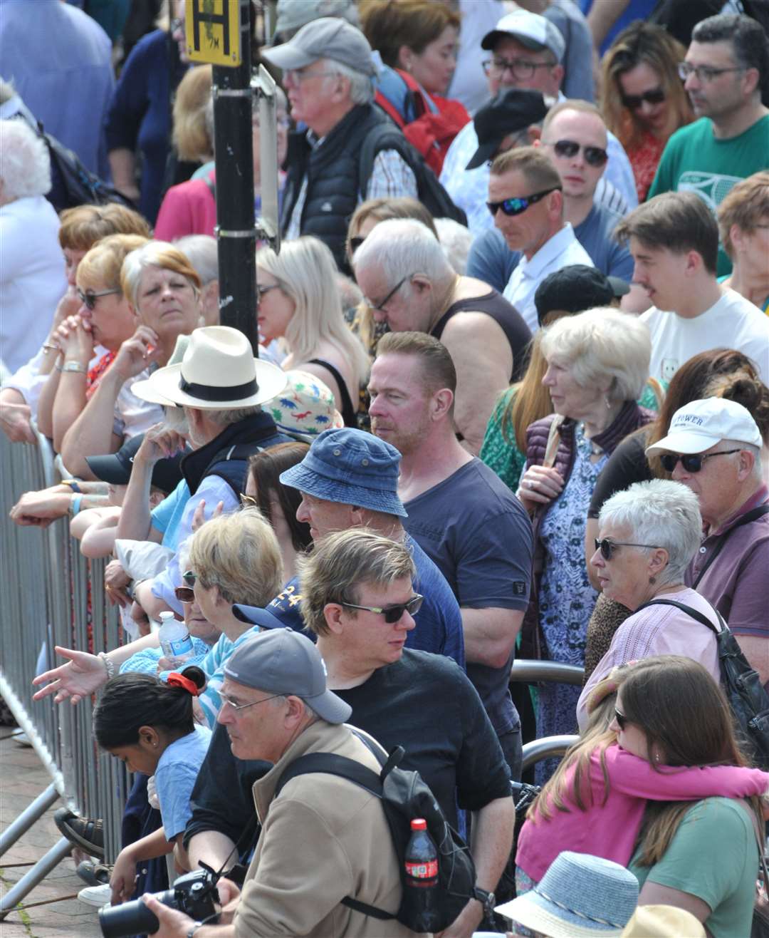 A crowd shot taken by our photographer Chris Lowndes