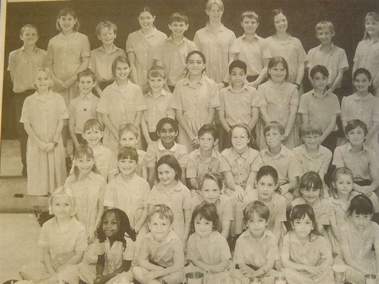 25 years ago: July 31, 1998 – Prize-winning pupils at Copthill School with some of their trophies.