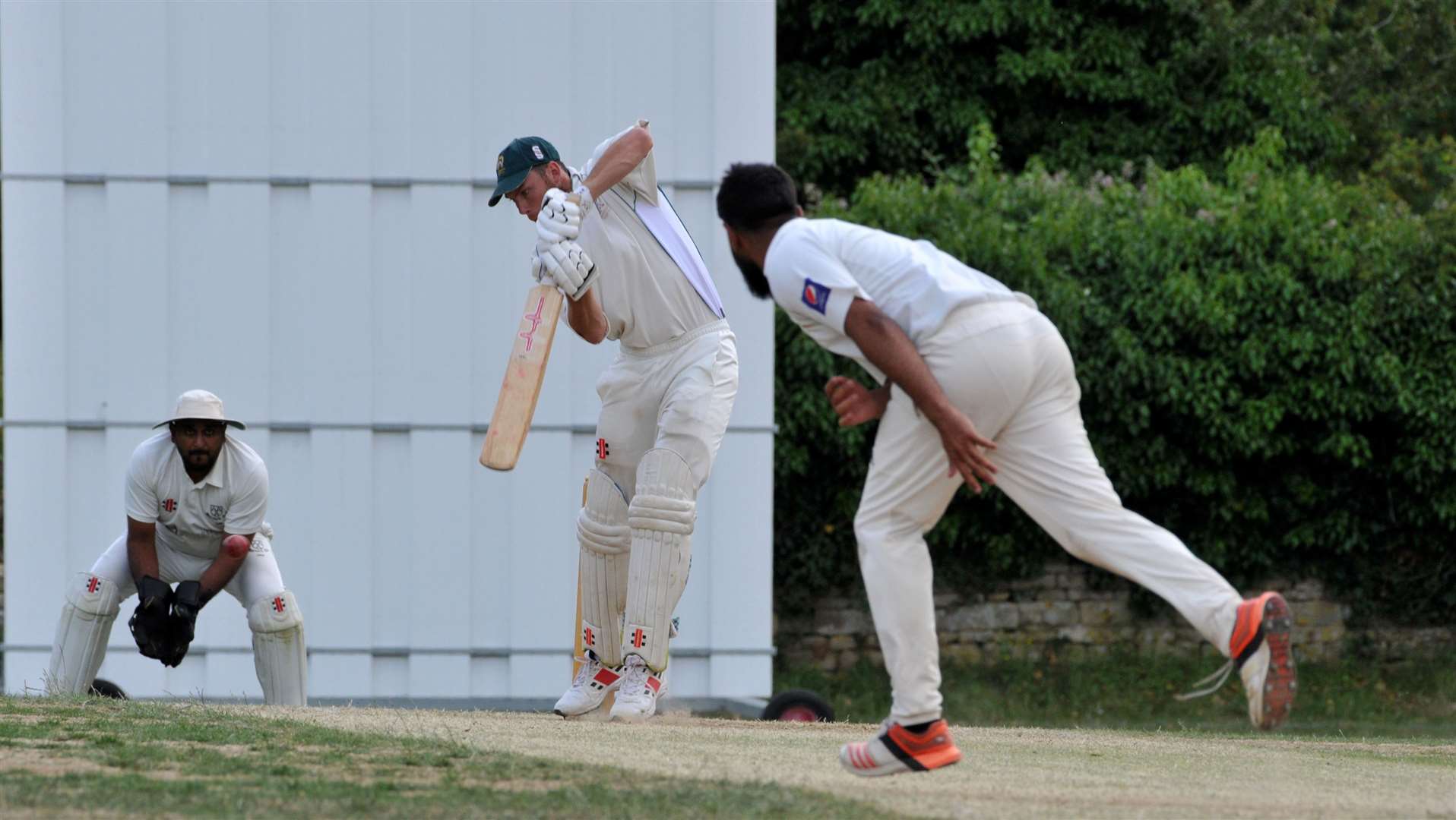 Action from Barnack's victory over Uppingham in Division One of the Rutland League. Photo: Chris Lowndes